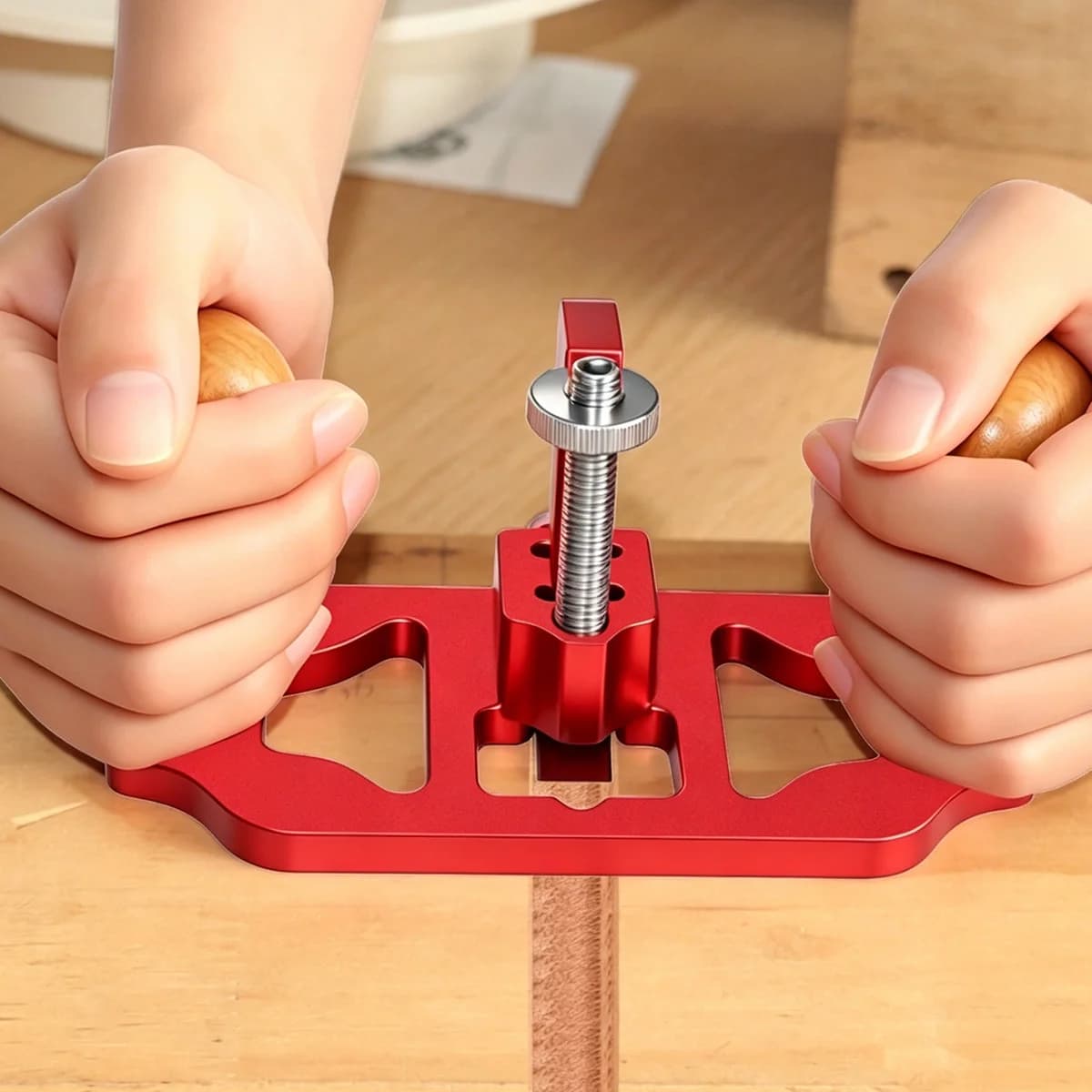 Pialla router regolabile per scanalature