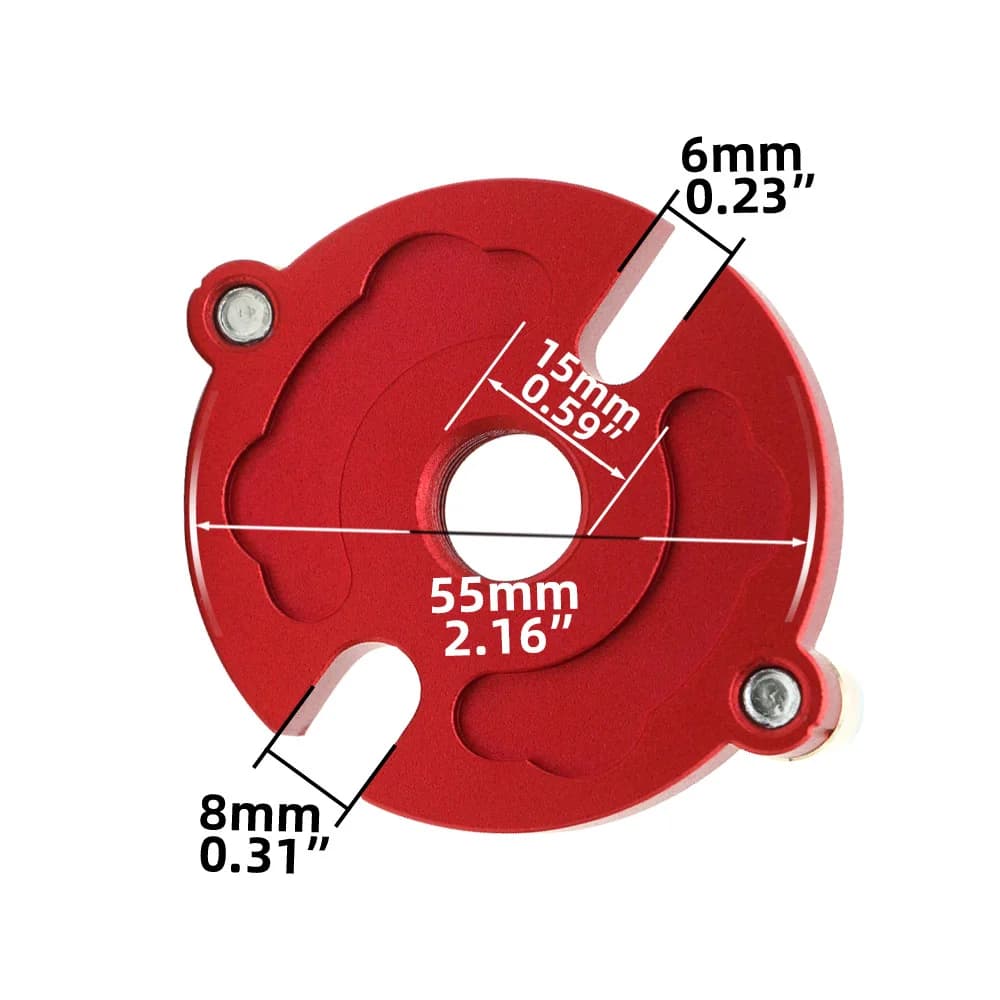 Kit per tasselli in legno 3-10mm, guida autocentrante