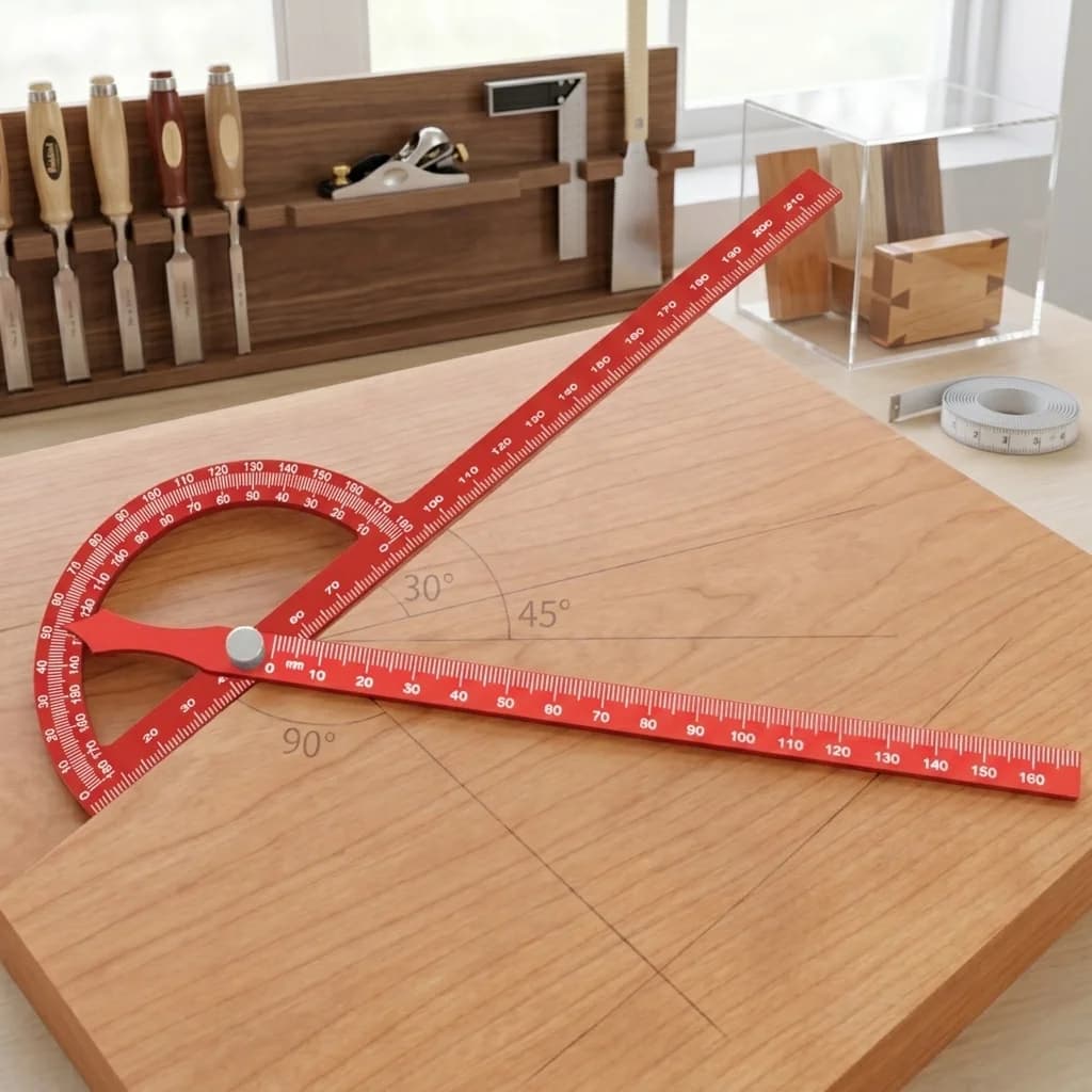Righello da tracciatura per legno regolabile 221mm