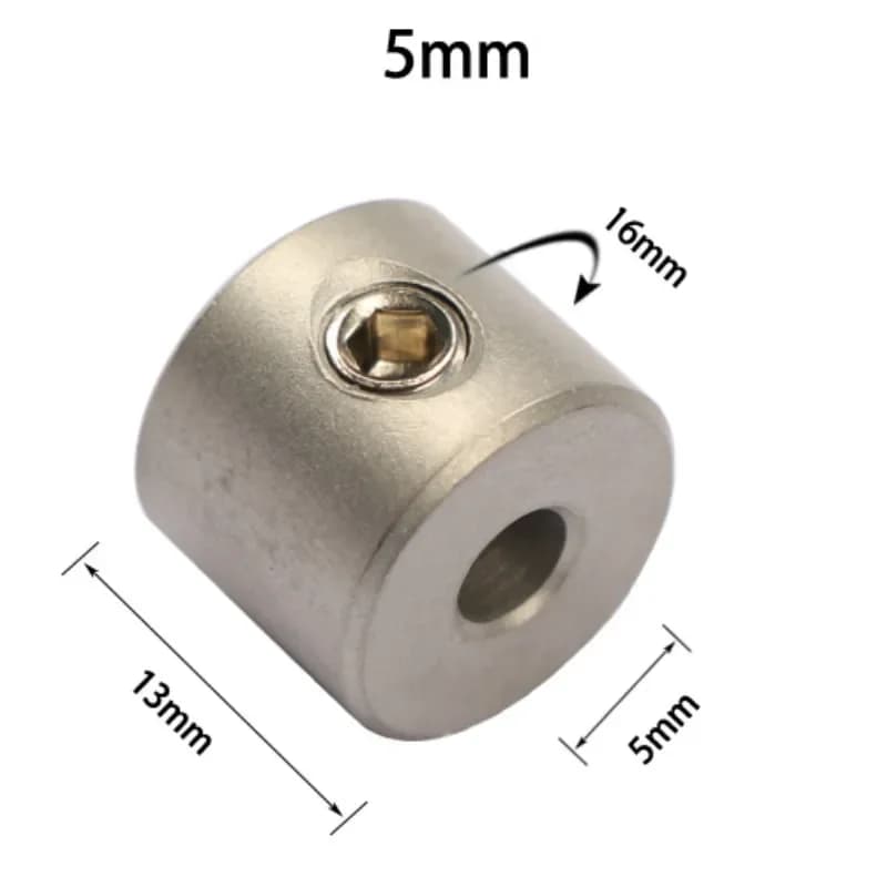 Collari di arresto in acciaio inox per dime a spinotto, 4-10mm