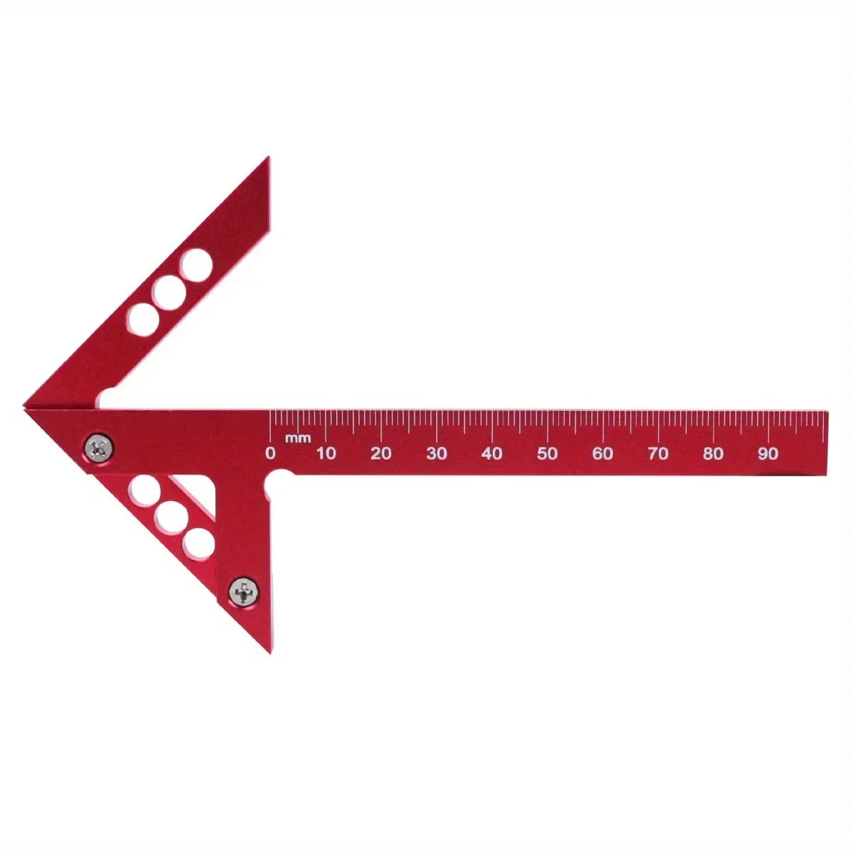 Scriba per centri cerchio con calibri 45/90°