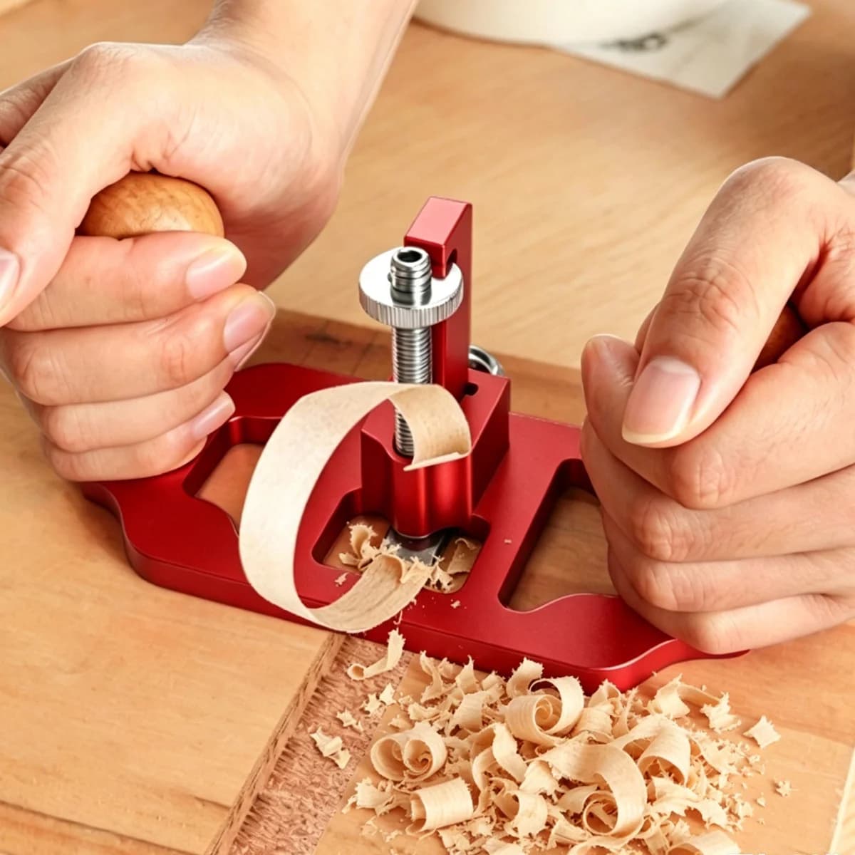 Pialla router regolabile per scanalature