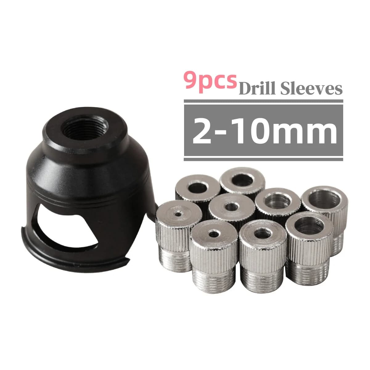 Kit guida trapano verticale per tasselli, 2-10mm