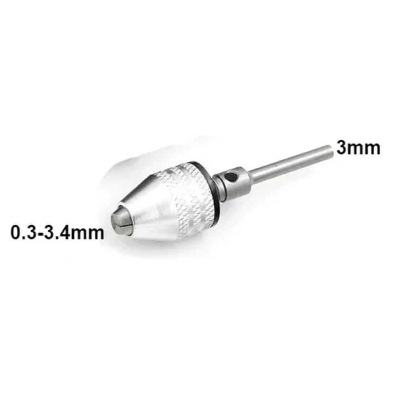 Mandrino portapunte mini a cambio rapido 0,3-8,0mm