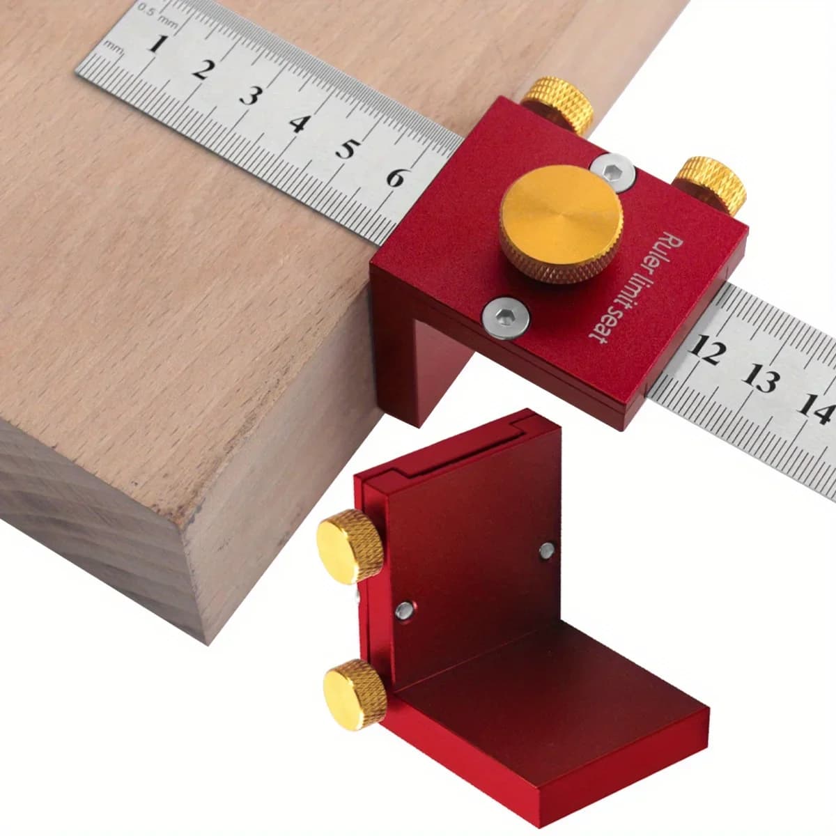 Goniometro tracciatore in acciaio e alluminio per linee