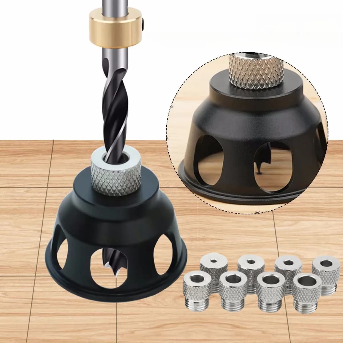 Kit di dima per tasselli verticale in alluminio 3-10mm