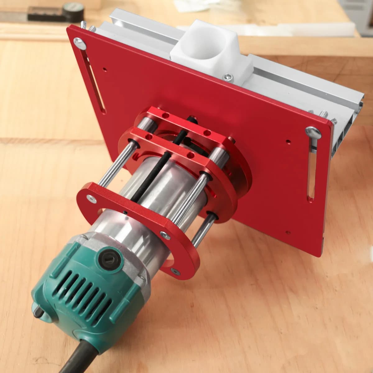 Set piastra inserto e sollevatore per tavolo fresatrice