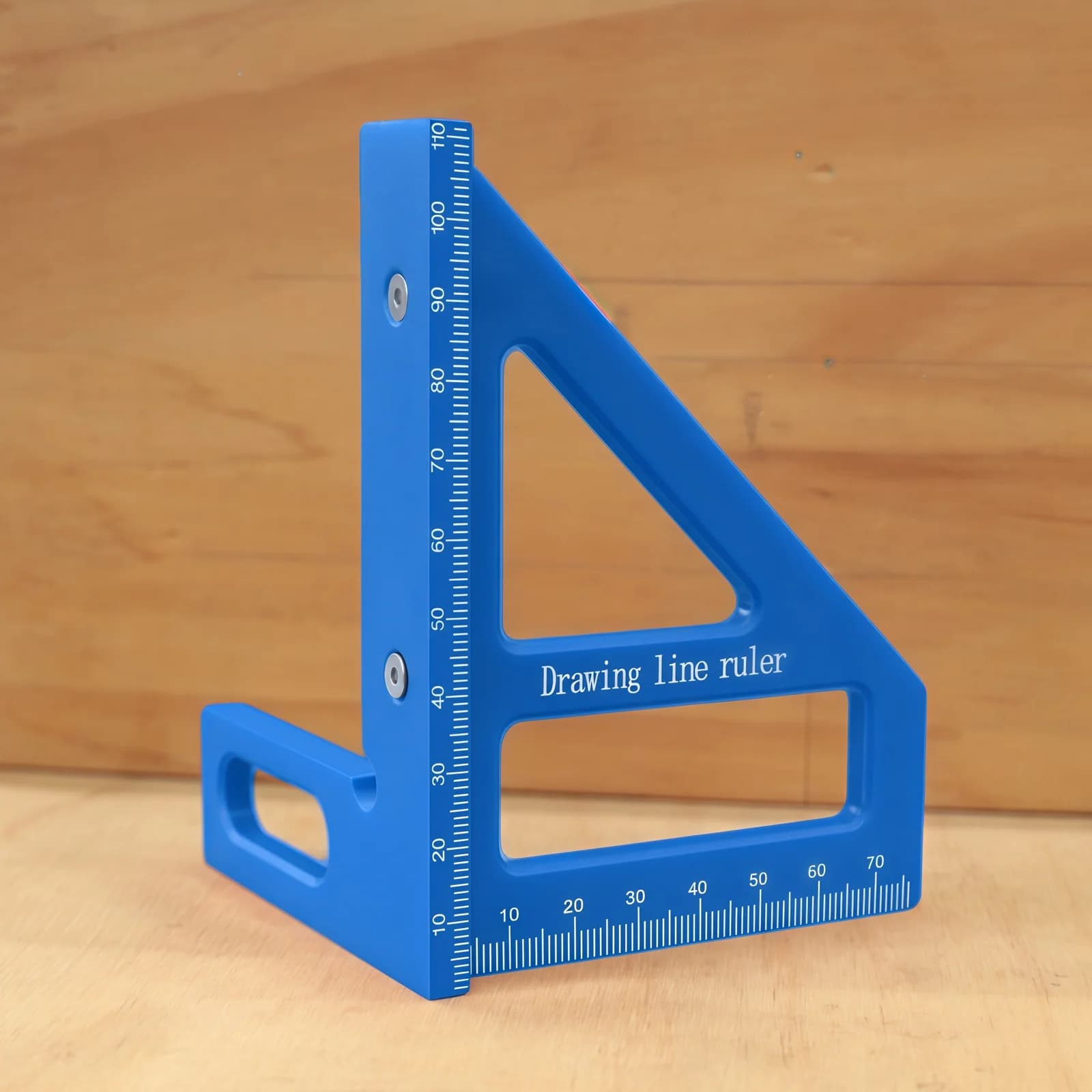 Goniometro a T 45/90 Gradi con Traccia Linee