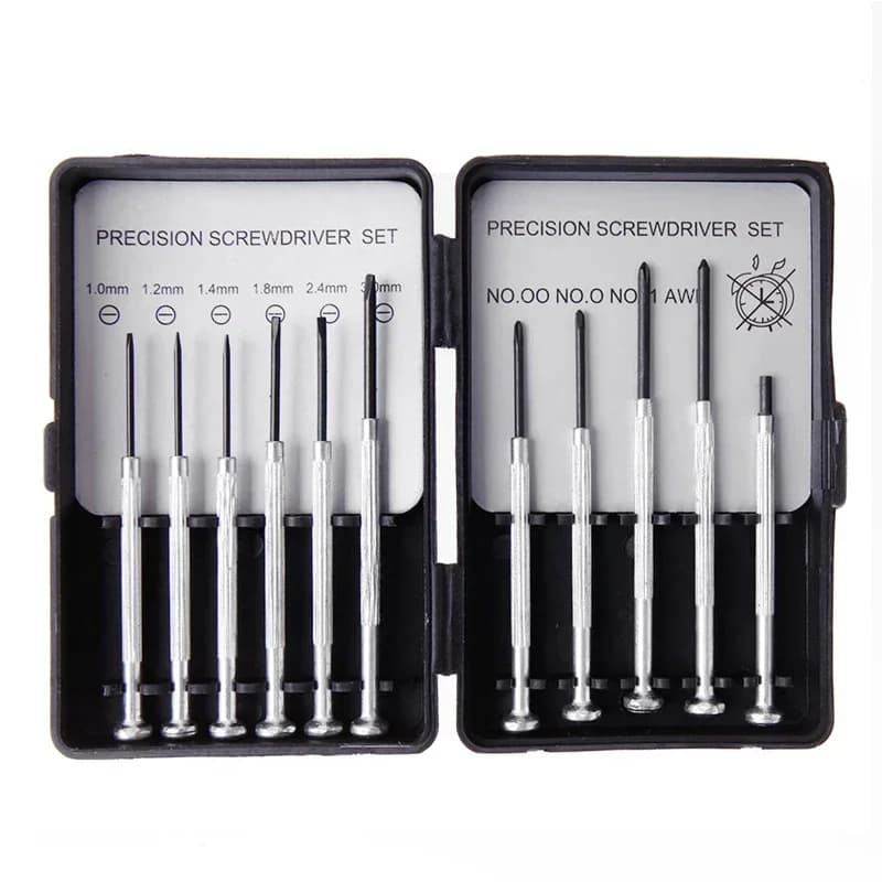 Set di Cacciaviti di Precisione Micro 11 Pezzi