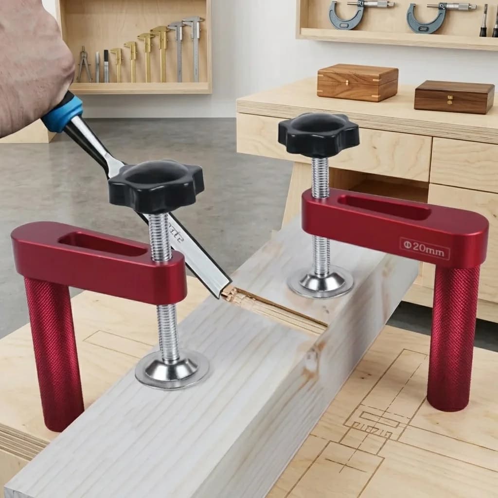 Morsetto Bench Dog in Alluminio per Forchi da Banco 19mm/20mm