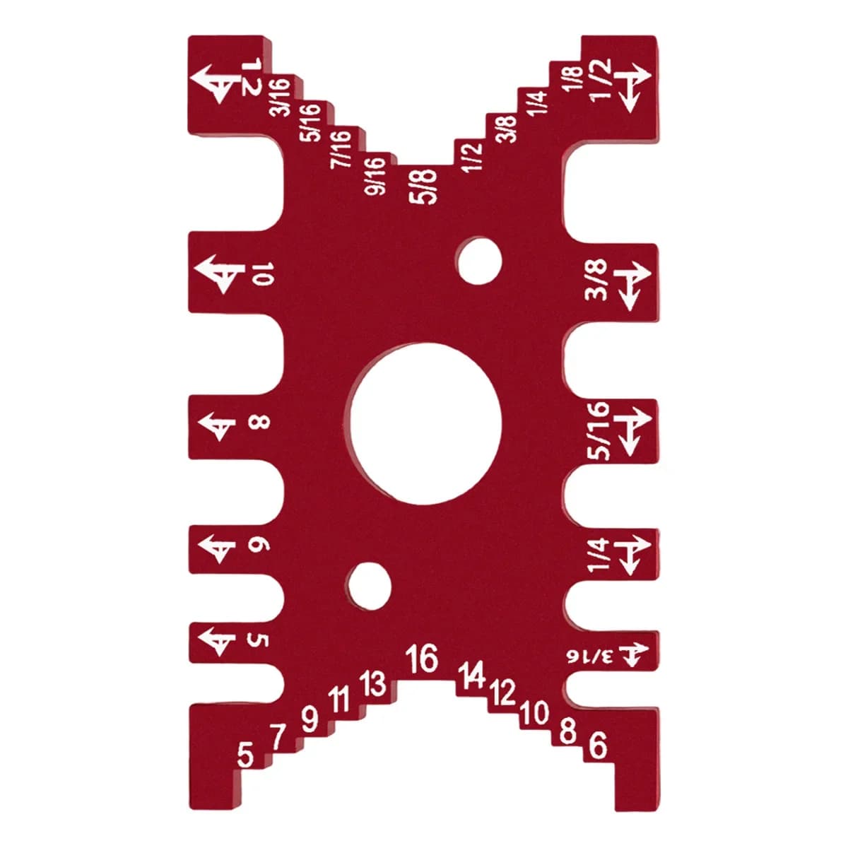Calibro di precisione per code di rondine (metrico/pollici)