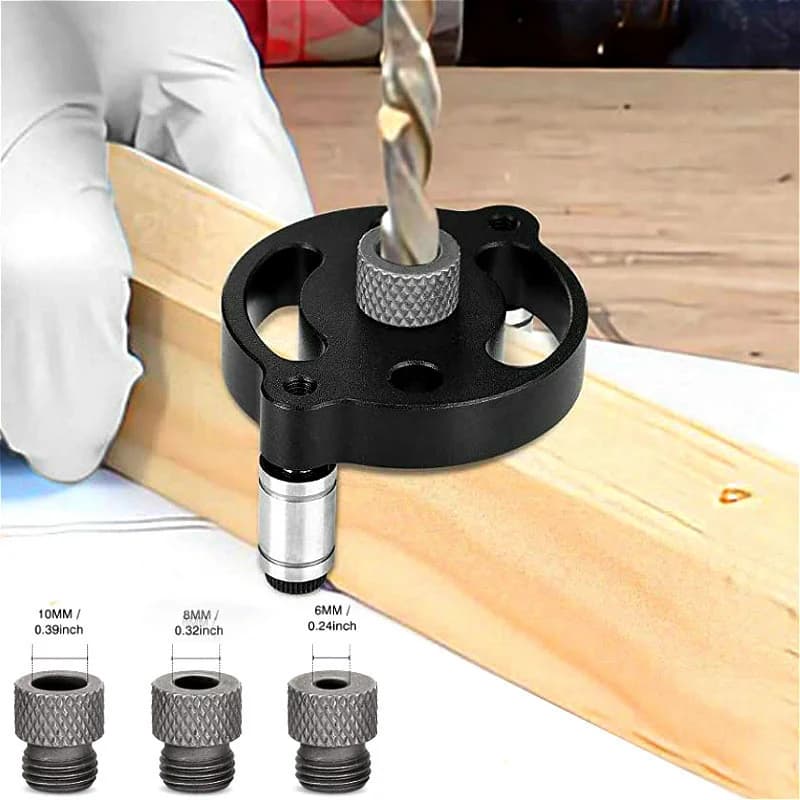 Jig per fori tasca verticale autocentrante 3-10mm aggiornato