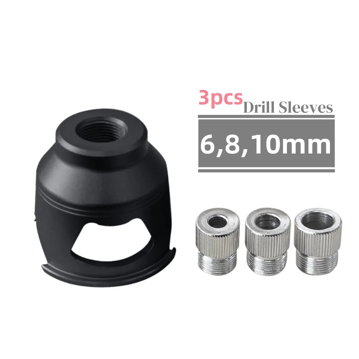 Kit guida trapano verticale per tasselli, 2-10mm