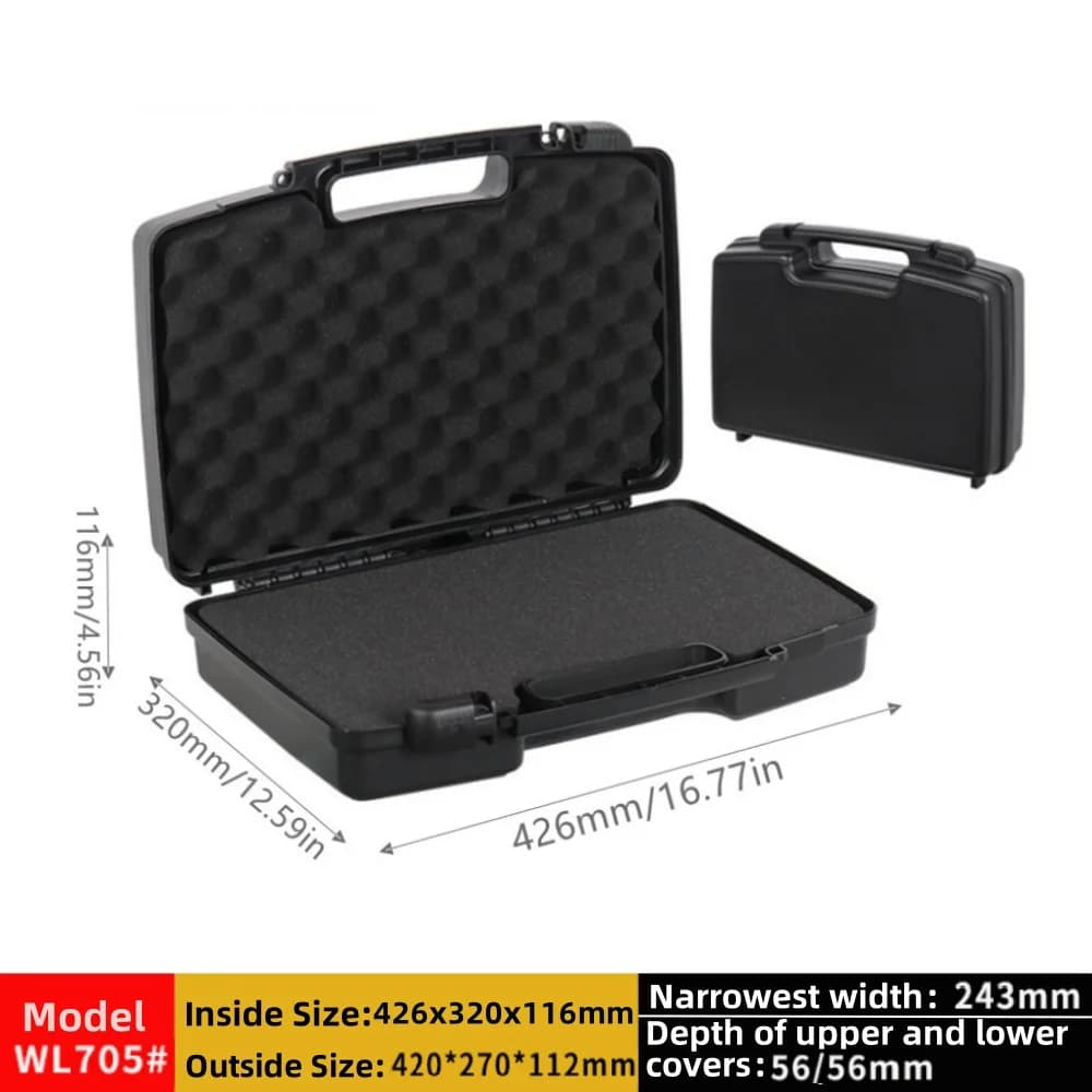 Scatola protettiva portatile in plastica per attrezzatura outdoor