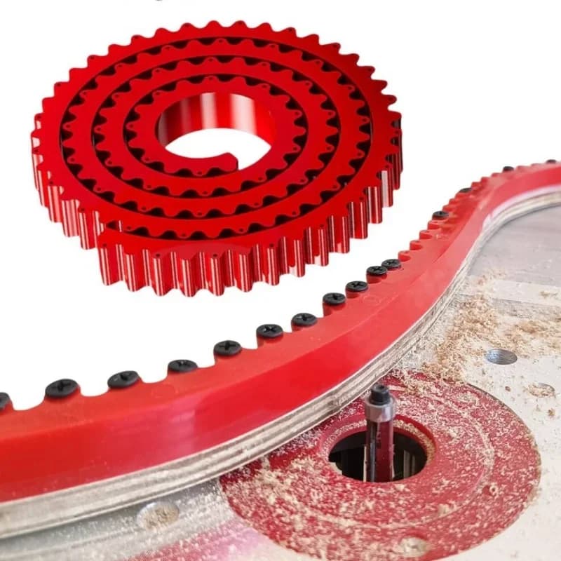 Striscia flessibile per profilo curvo 1M/2M
