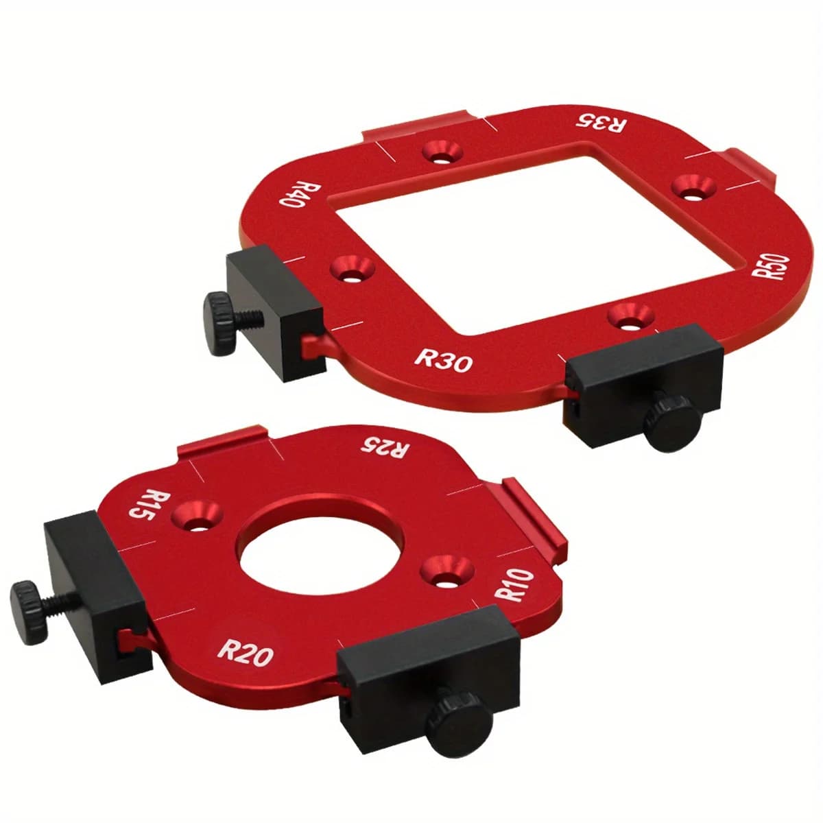 Set di modelli in alluminio per raggi angolari R10-R50