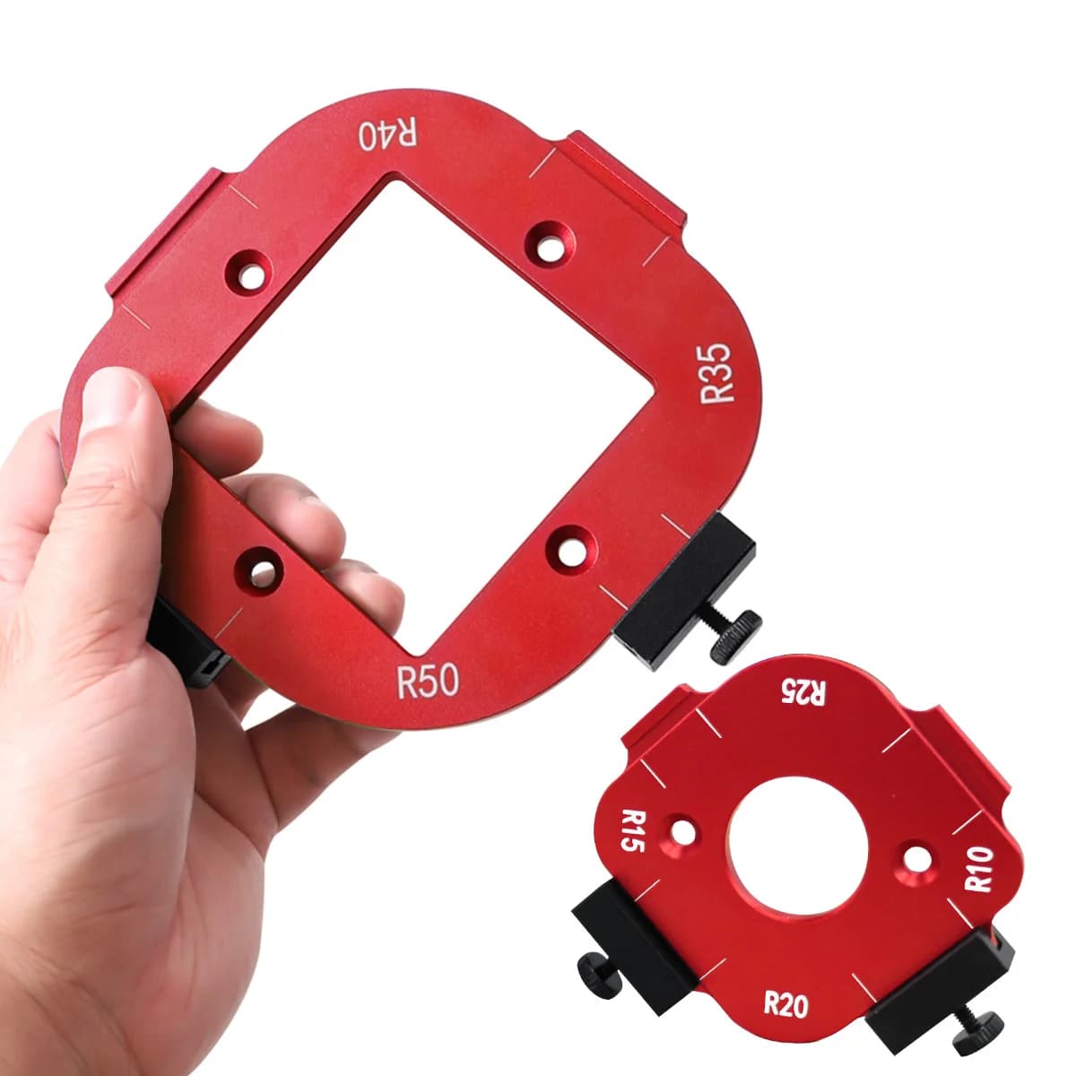 Dimostrazione angoli ad arco 4-in-1 per router