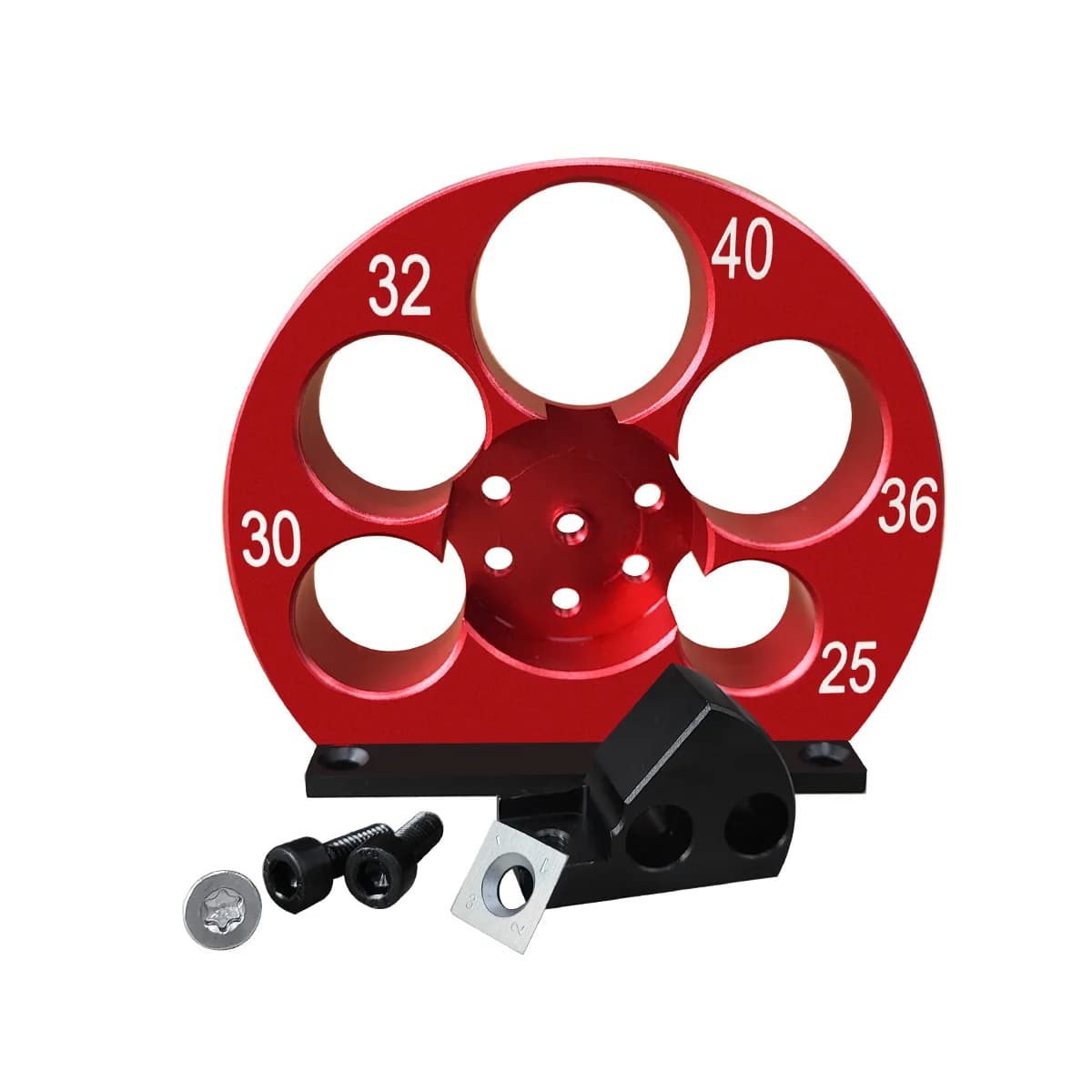Guida regolabile per spine 5 fori 25-40mm