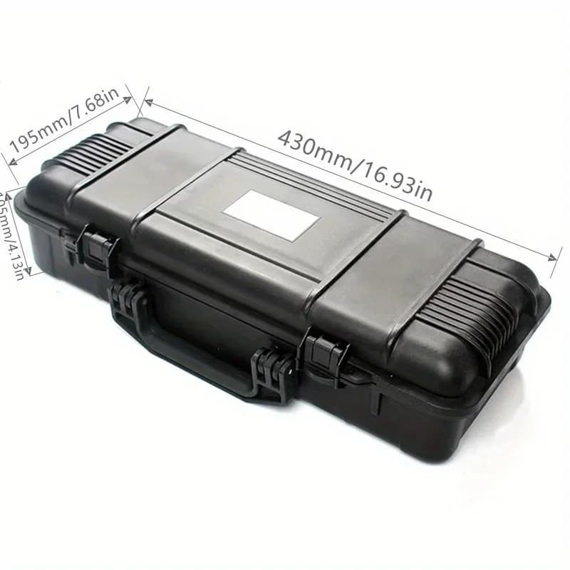 Custodia Rigida Antishock con Spugna per Fotocamere e Attrezzi