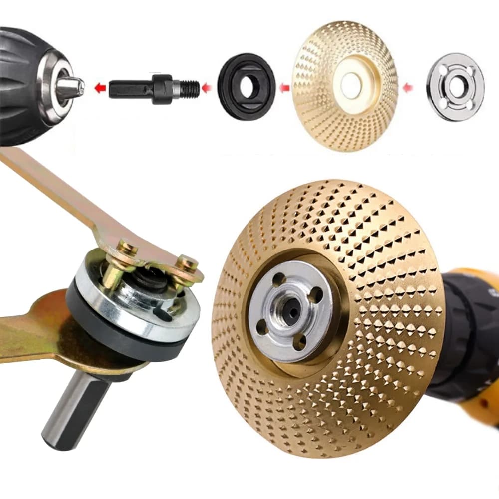 Adattatore barra di collegamento da trapano 10mm a smerigliatrice angolare