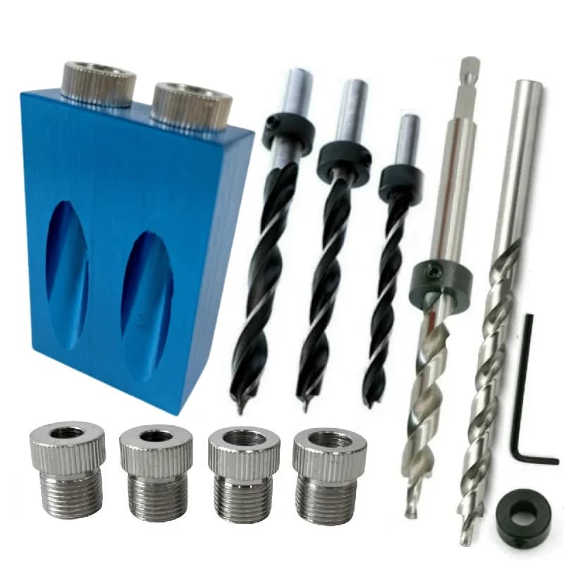 Kit dima per fori obliqui, guide 6/8/10mm