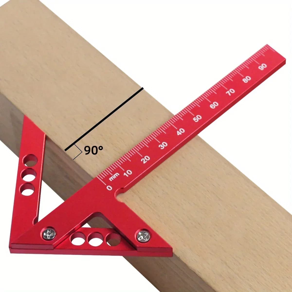 Scriba per centri cerchio con calibri 45/90°
