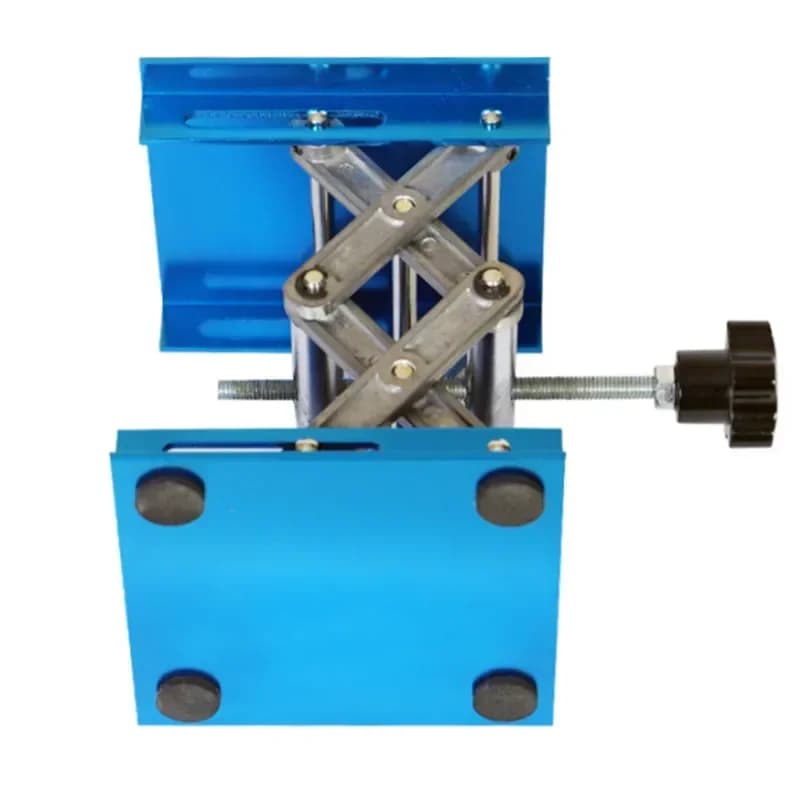 Supporto elevatore regolabile in alluminio per fresatrice