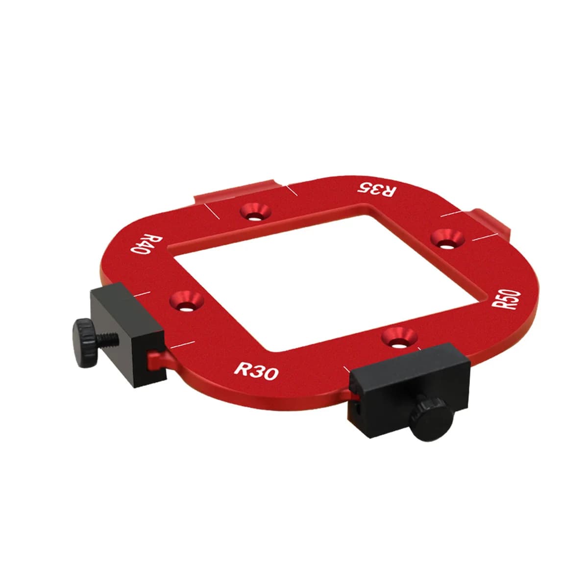 Template per angoli e archi 4-in-1 per fresatrice