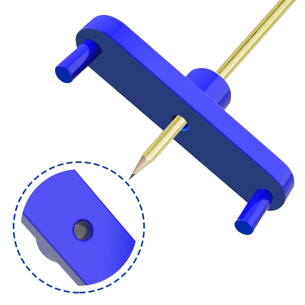 Trovacentro Scriber e Strumento di Misurazione Offset