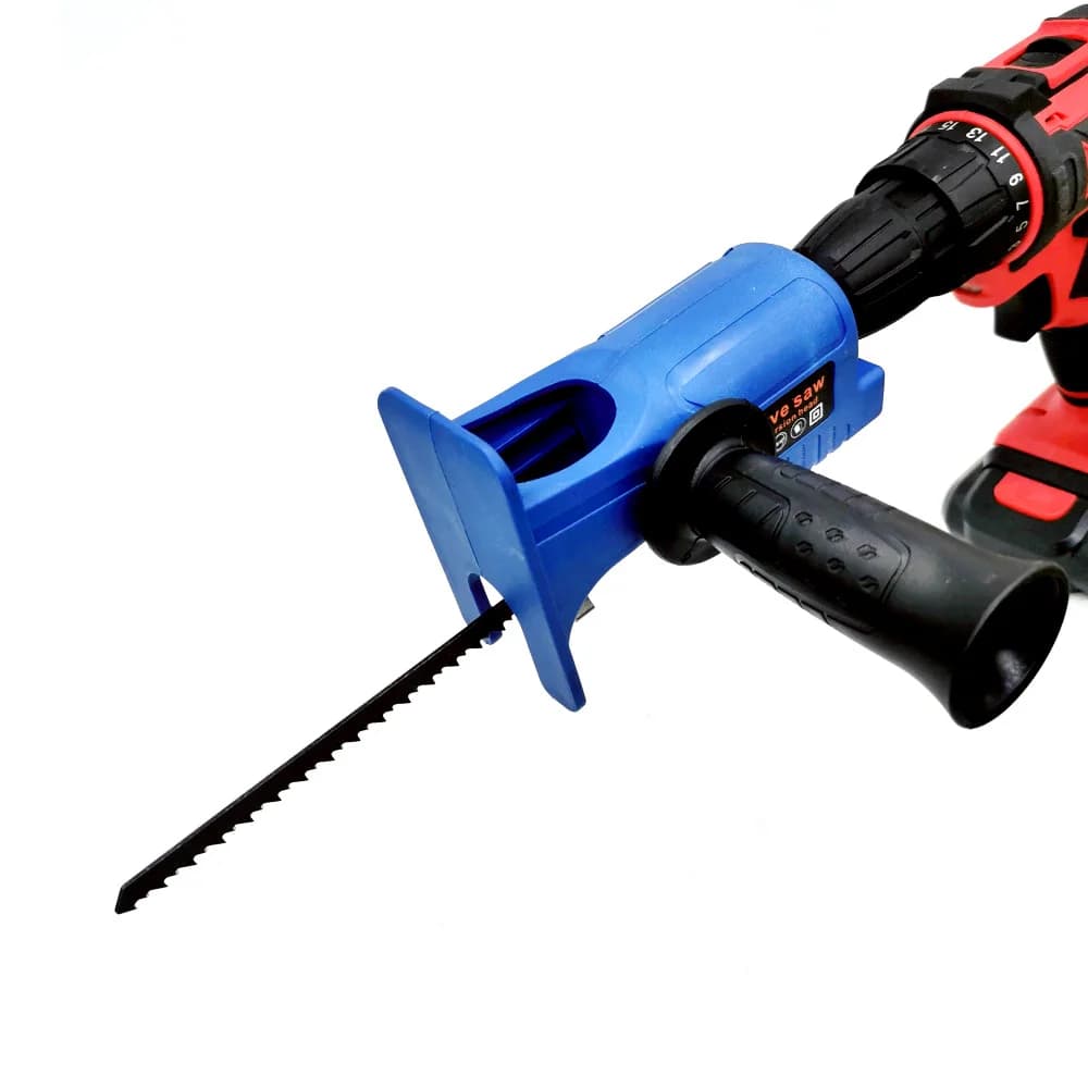 Adattatore per sega alternativa portatile per trapani elettrici