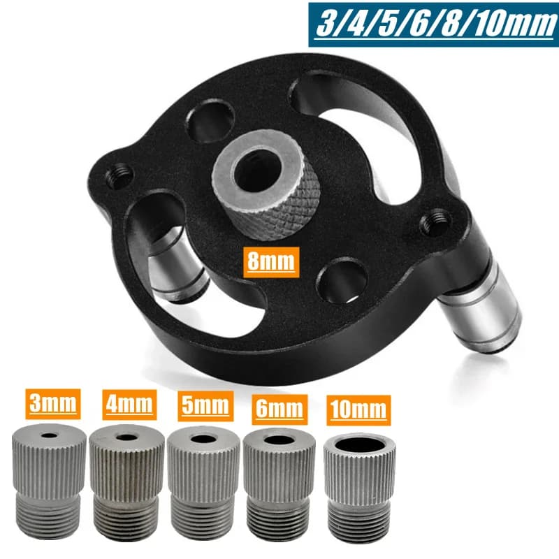 Jig per fori tasca verticale autocentrante 3-10mm aggiornato