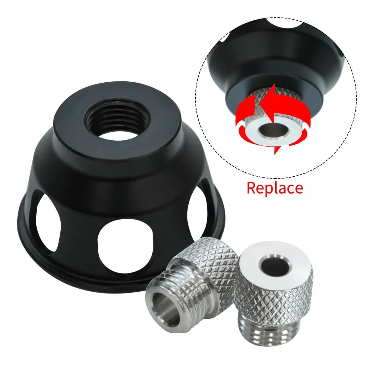 Kit Guida Fori Verticali in Alluminio 3-10mm