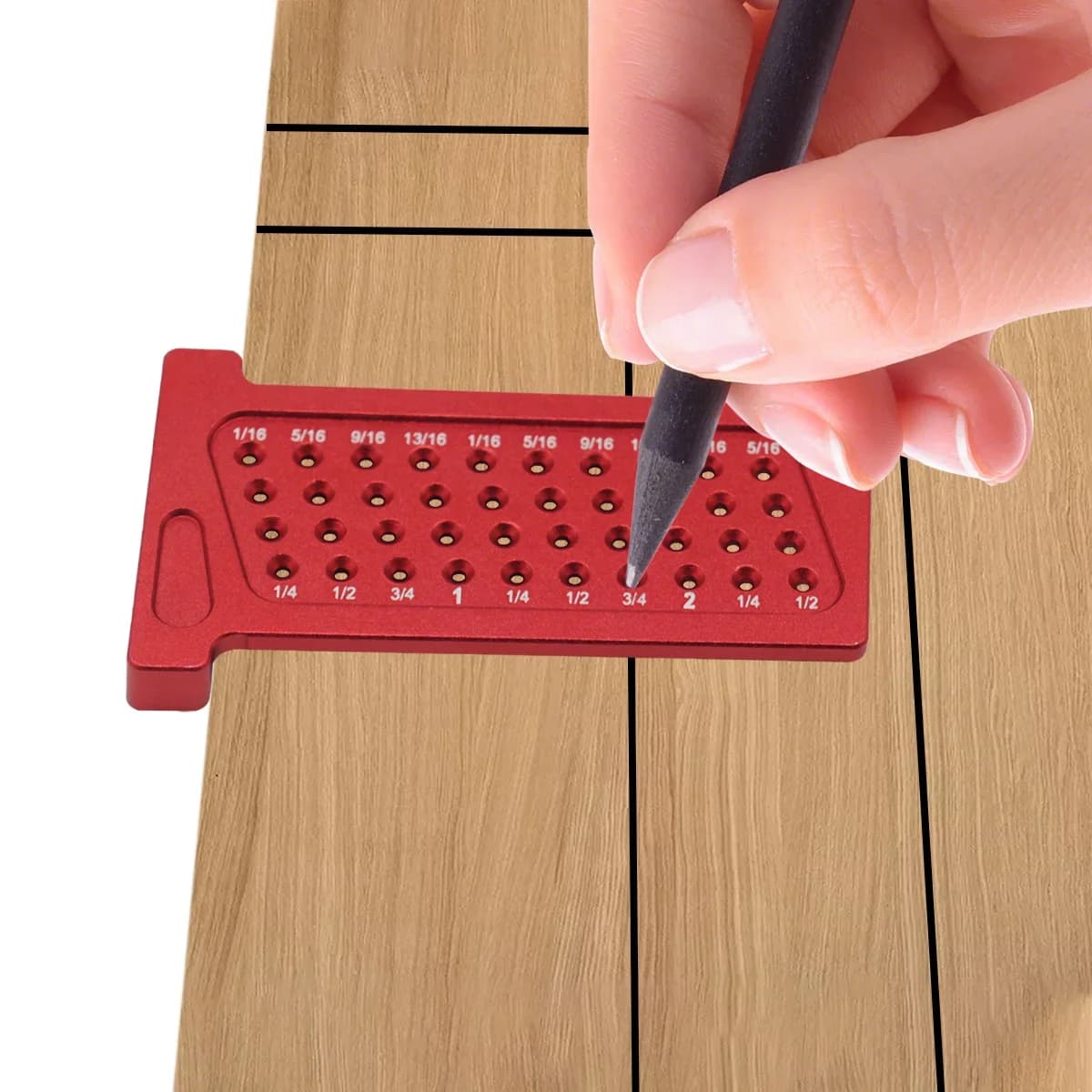 Righello T-Square da Legno per Scaletta e Fori