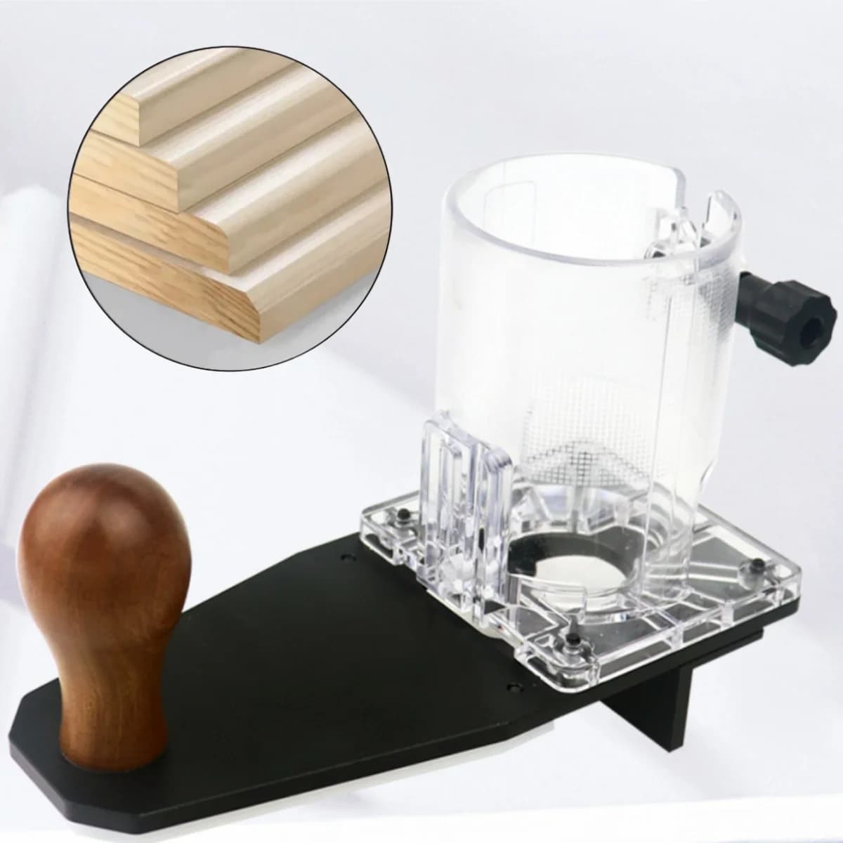 Kit a tuffo trasparente di precisione per base fresatrice