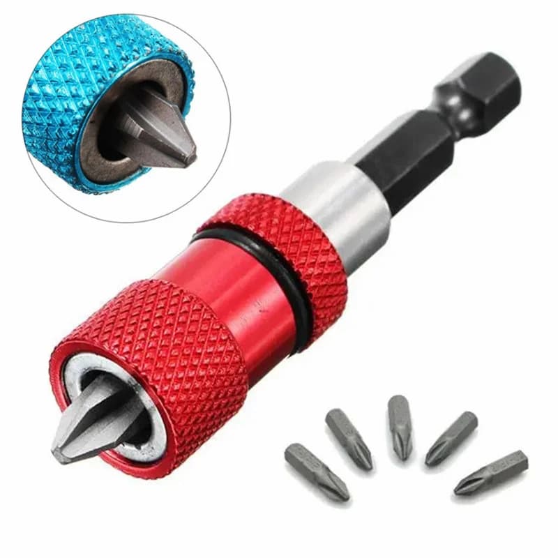Prolunga Cacciavite Magnetica Regolabile 60mm con Attacco Esagonale