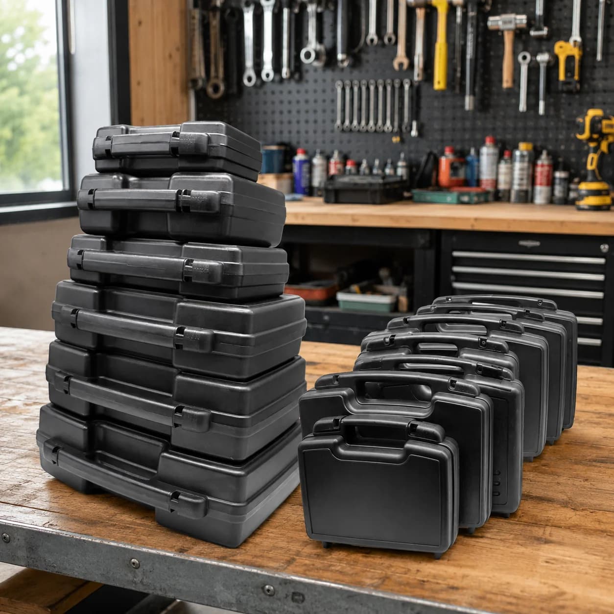Scatola protettiva portatile in plastica per attrezzatura outdoor
