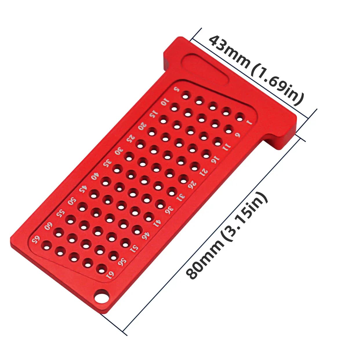 Righello T-Square da Legno per Scaletta e Fori