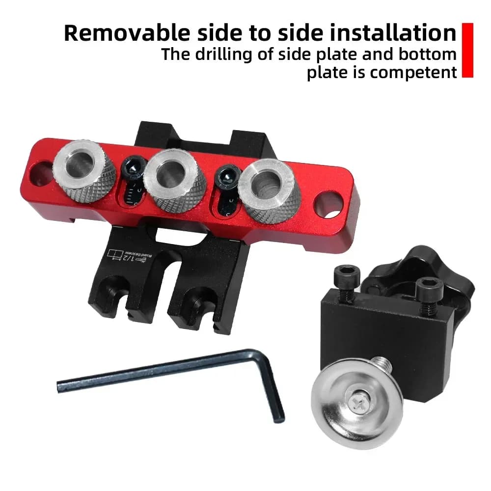 Kit dima per tasselli di legno regolabile 3-in-1