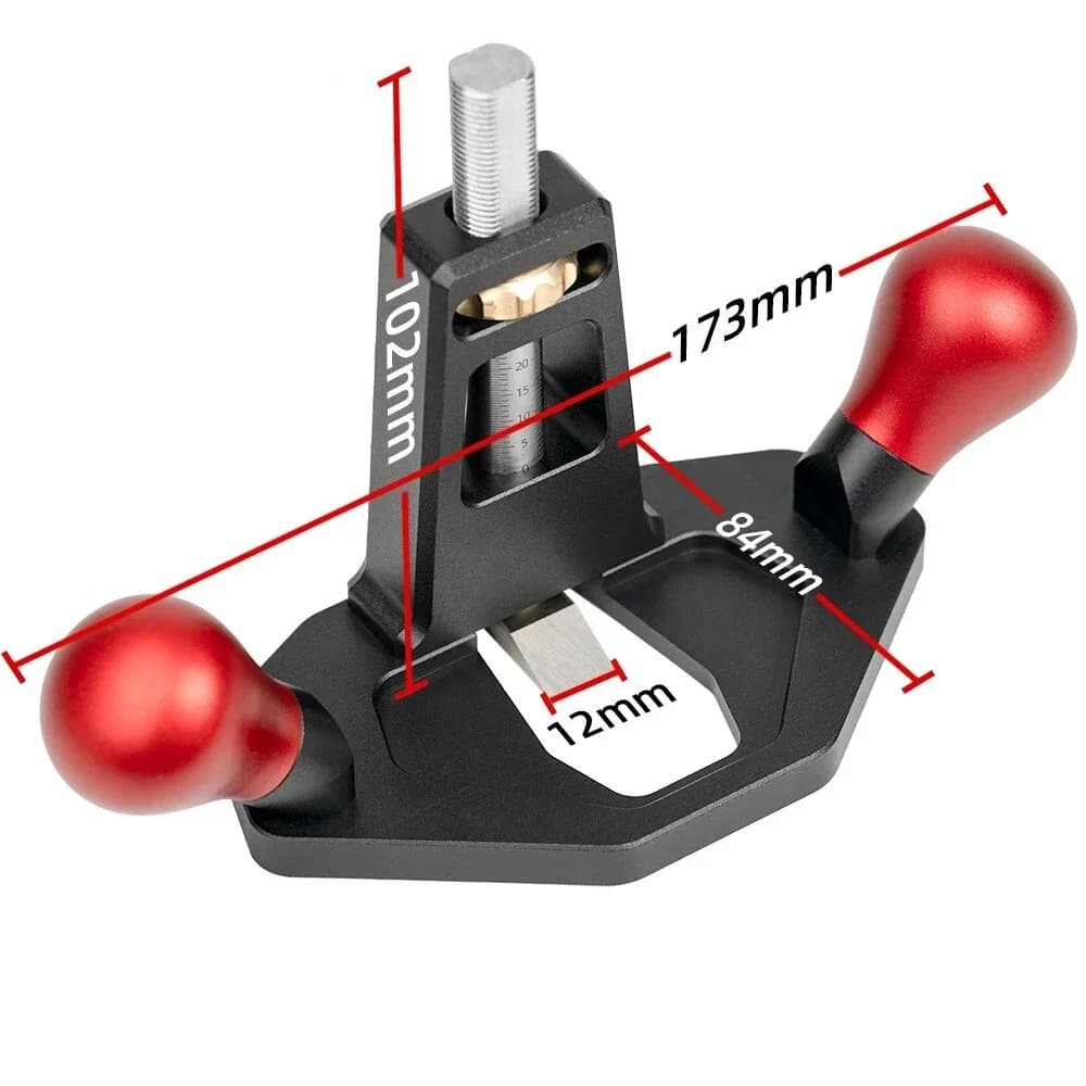 Pialla router manuale per rifilatura spalle tenoni