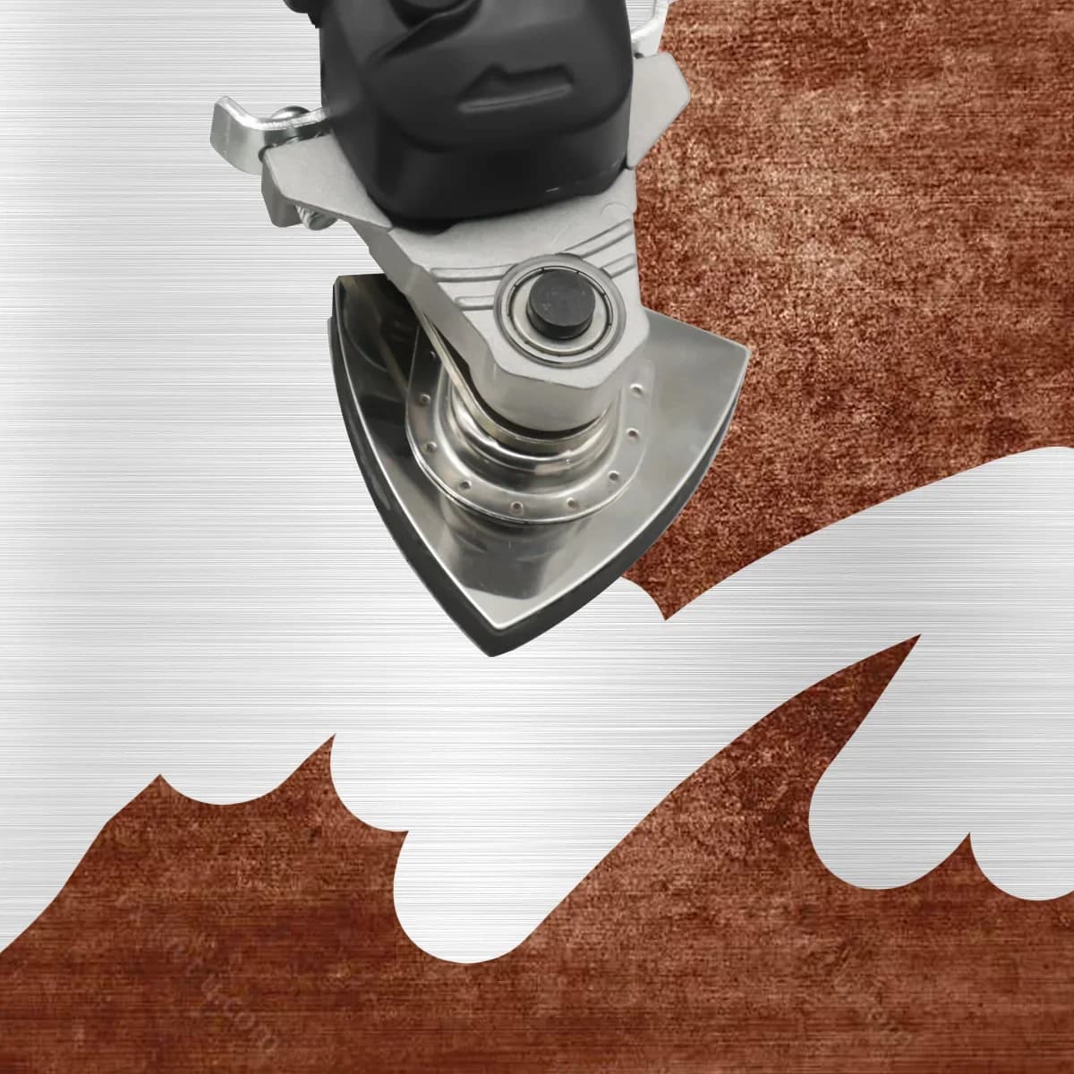 Adattatore testa universale per smerigliatrice angolare filettature M10 e M14