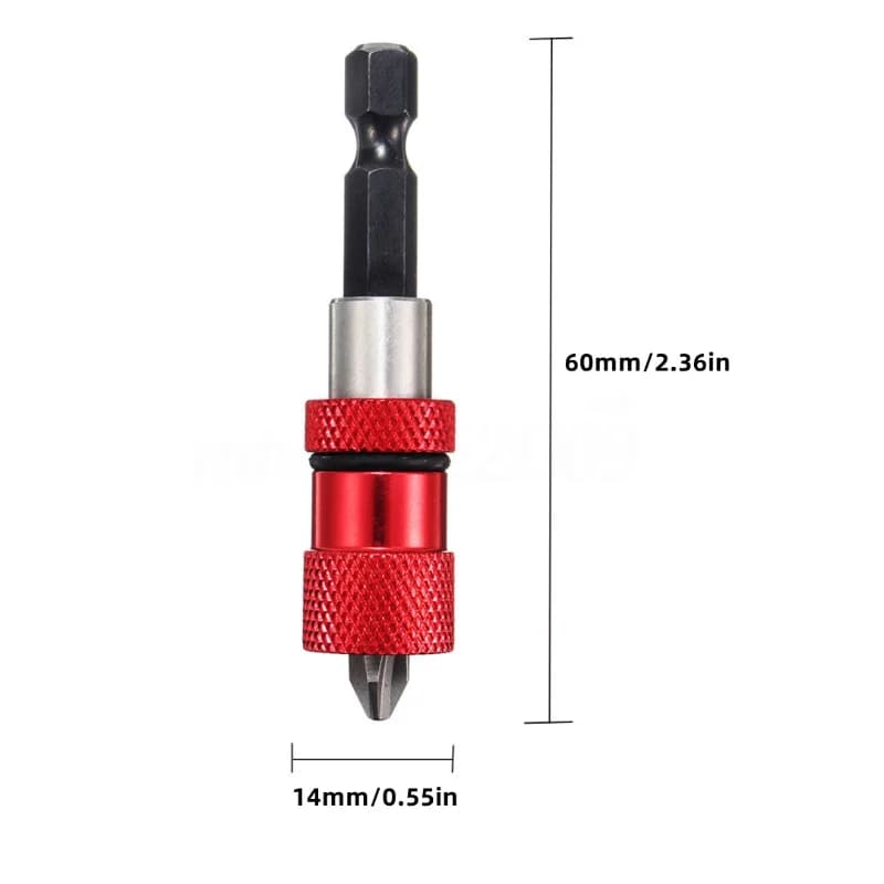 Prolunga Cacciavite Magnetica Regolabile 60mm con Attacco Esagonale