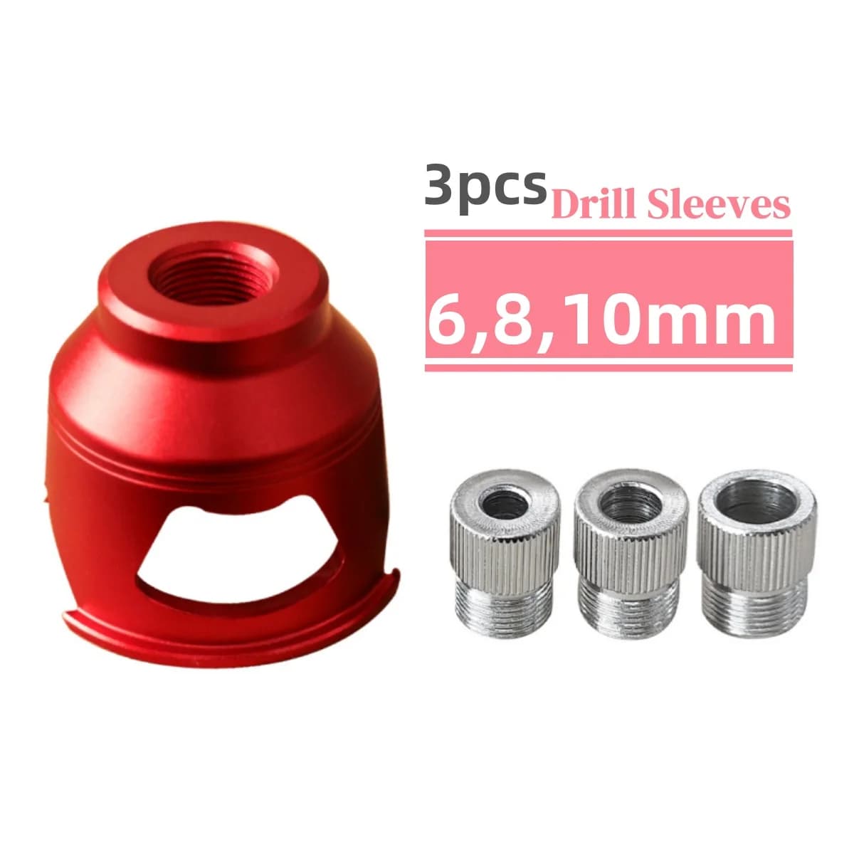 Kit guida trapano verticale per tasselli, 2-10mm