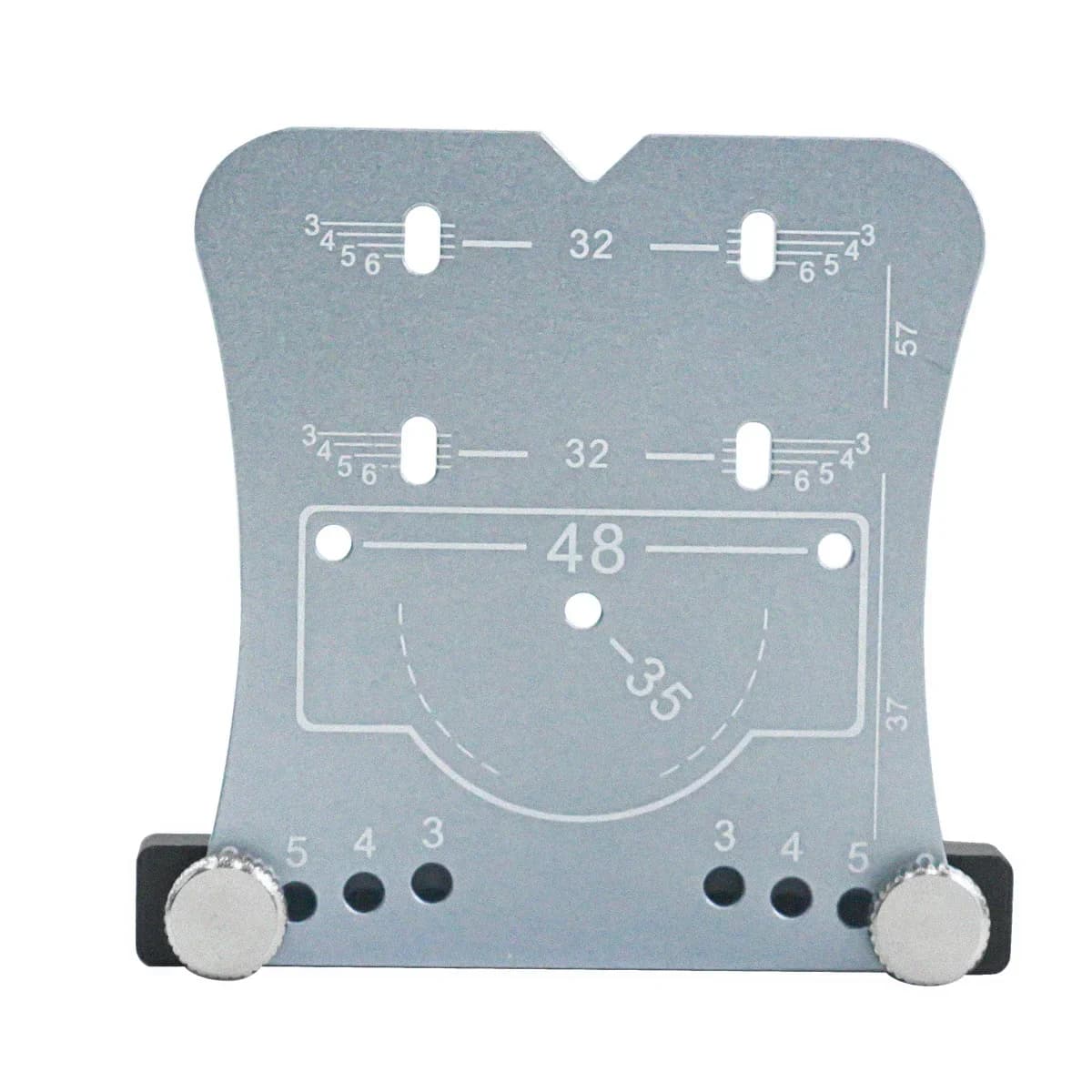 Punch per fori cerniere da 35mm con telaio limitatore