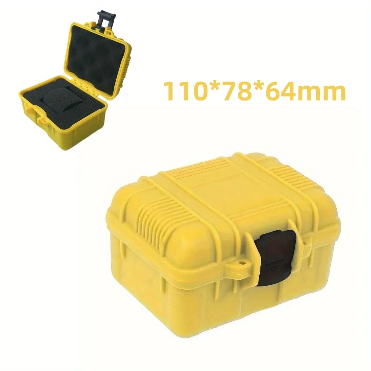 Scatola portaorologi resistente in plastica